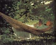 Winslow Homer Sunshine under the tree oil on canvas